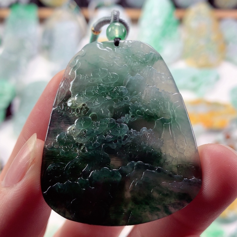 【闪购商品】翡翠吊坠(不含链)未镶嵌