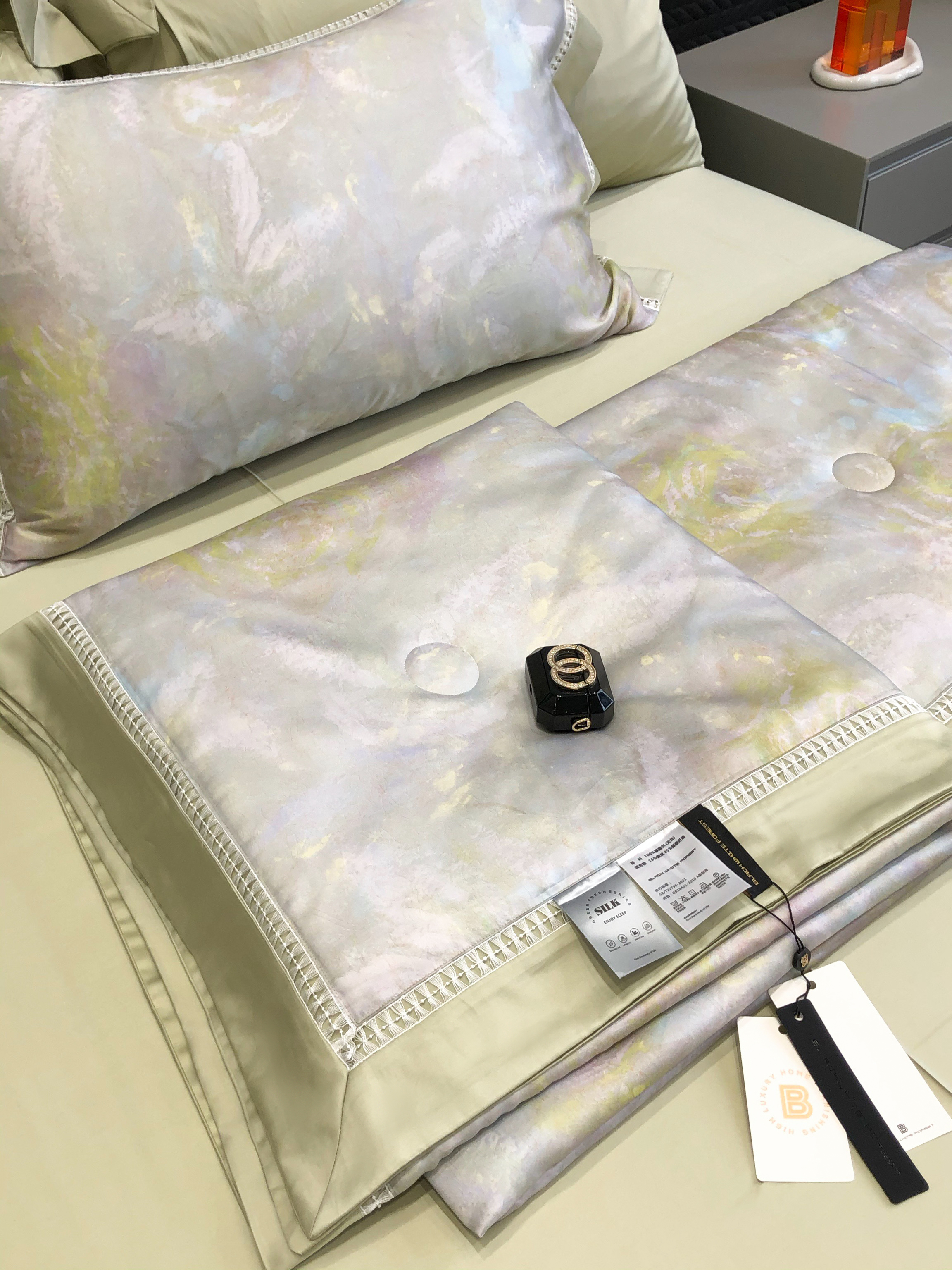 情愫丨高档莱赛尔天丝夏凉被四件套法式少女裸睡超凉感空调被子