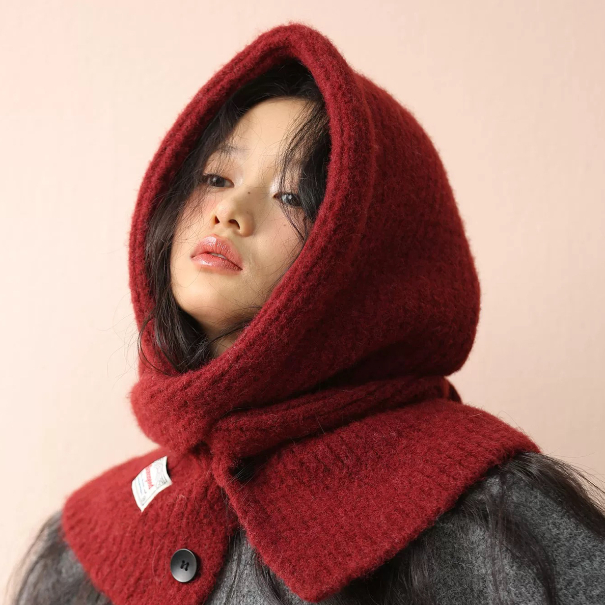 （北欧简约）秋冬冬季针织帽拉法帽女帽子百搭学生亲子