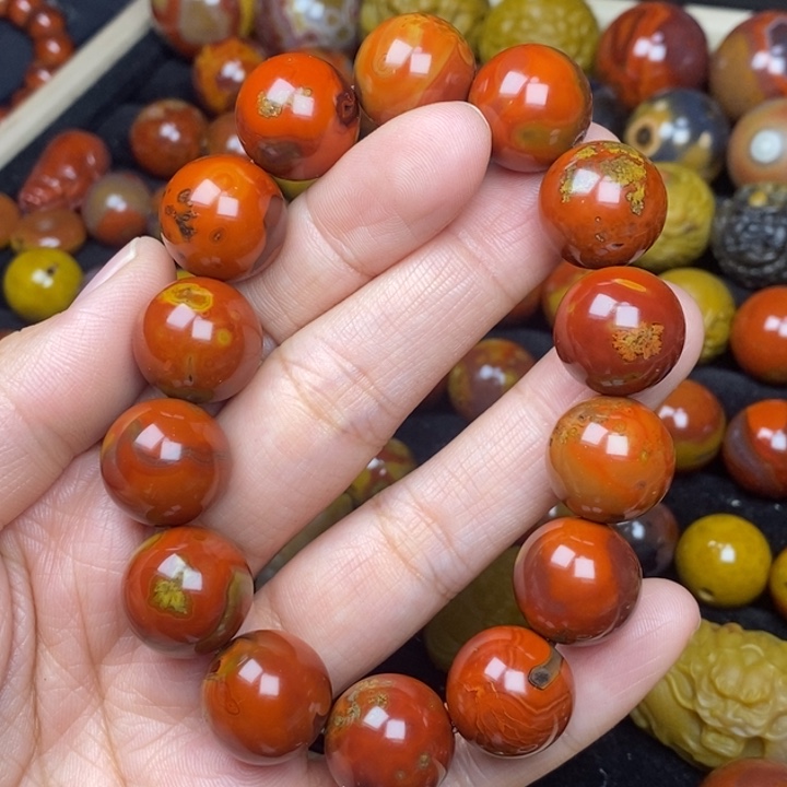 c***n玛瑙/玉髓未镶嵌手链