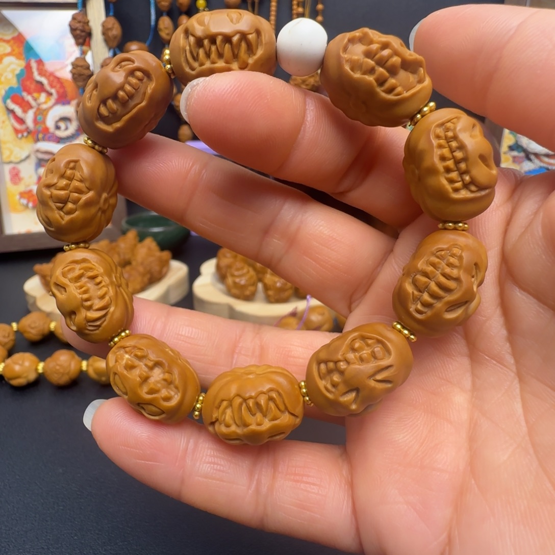 橄榄核手串/手链南瓜