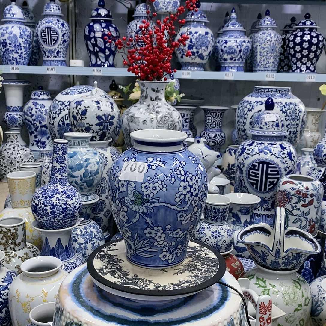 【闪购商品】摆件冰梅花瓶瓷器…………………………