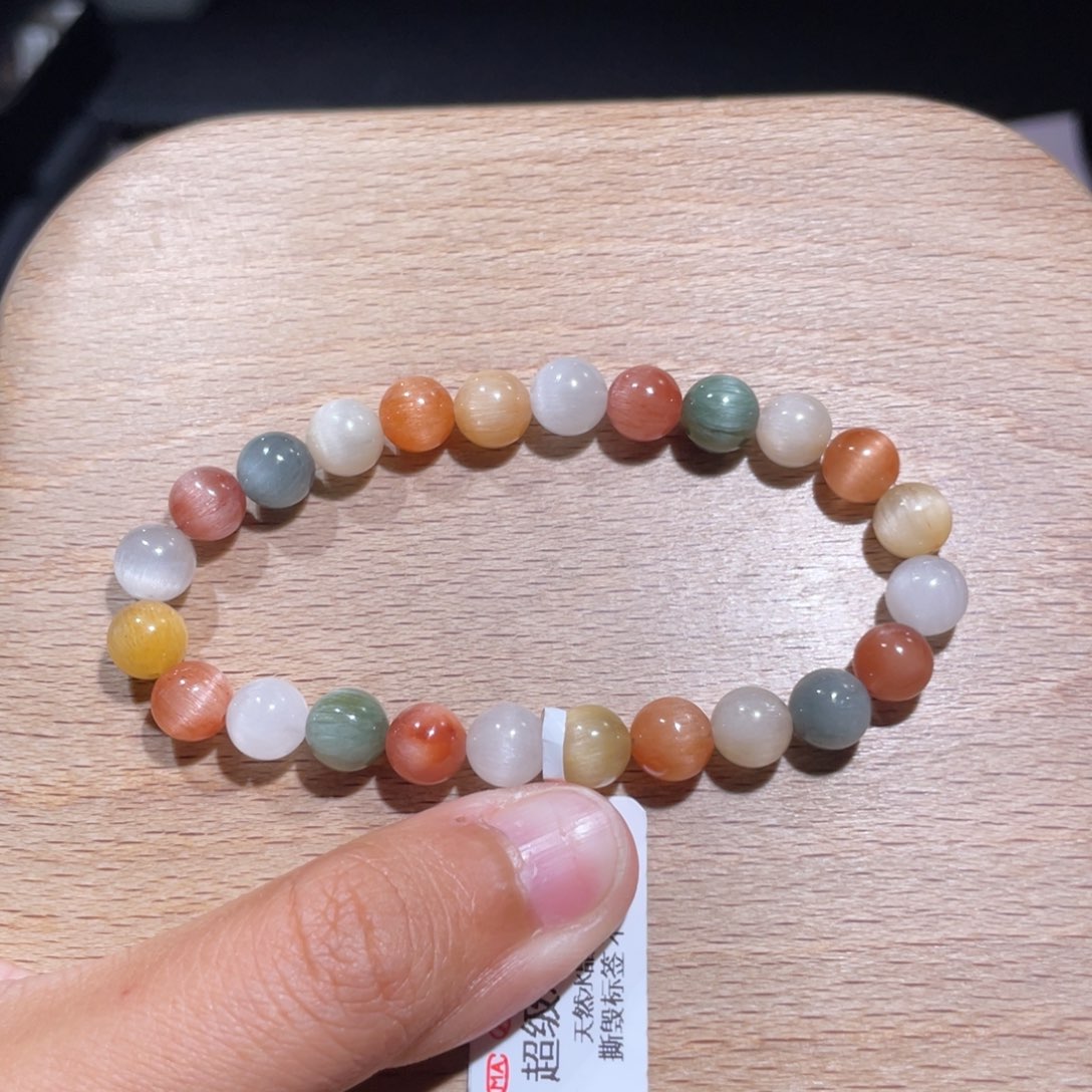水晶手链未镶嵌125号多样性发货一O 约7+