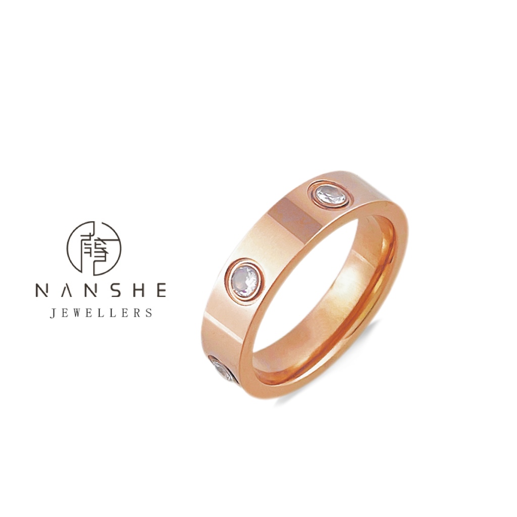 NANSHE/南奢 满Z戒指气质简约百搭时尚