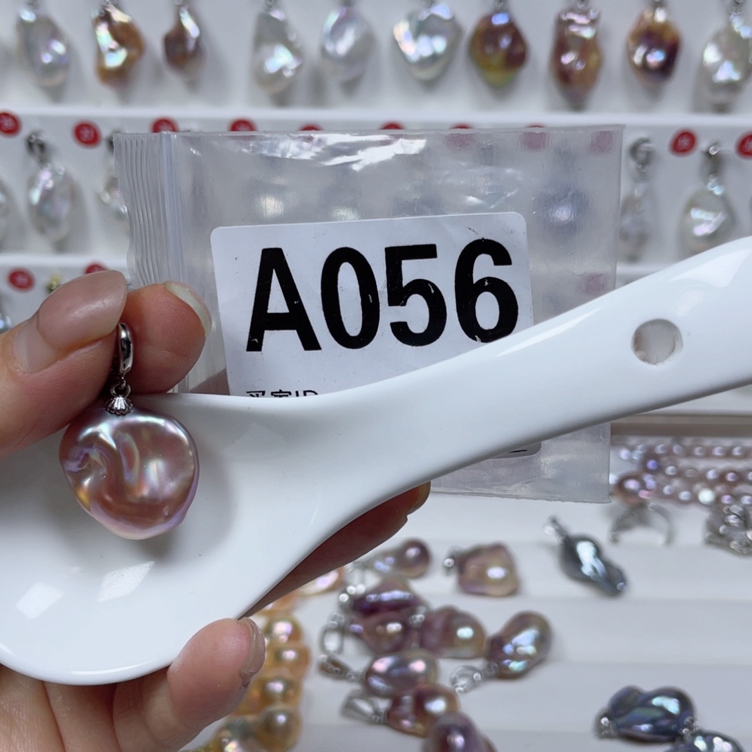 淡水珍珠巴洛克银S925镶嵌