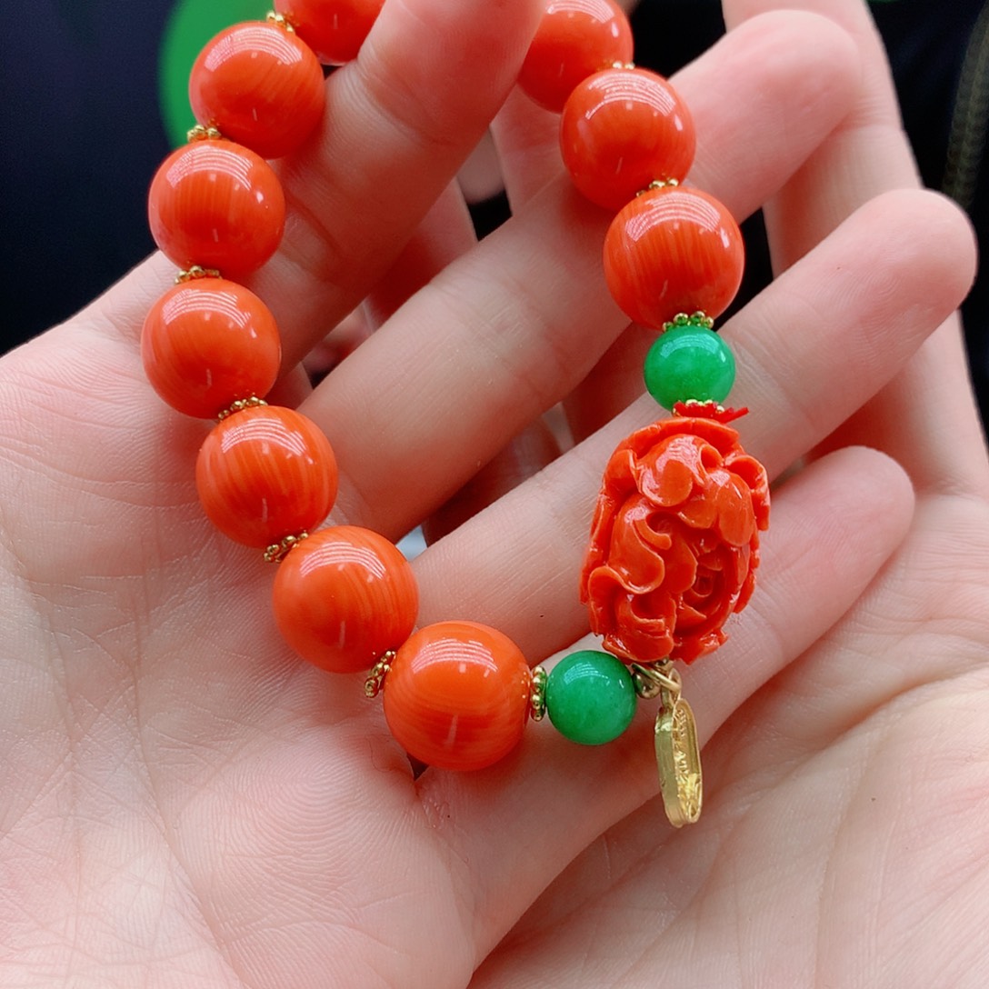 翡翠银S925镶嵌颈饰