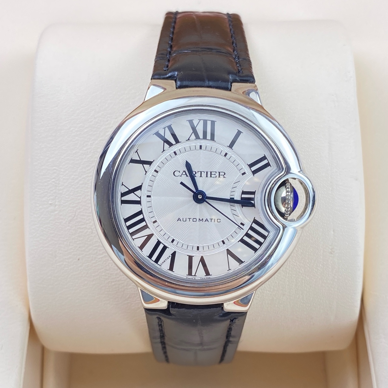 99新 Cartier/卡地亚 蓝气球系列女士自动机械腕表 33毫米表径