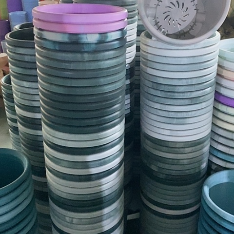 树脂琉璃色5号无托5个