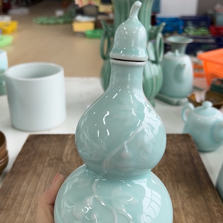 小米茶器龙泉青瓷