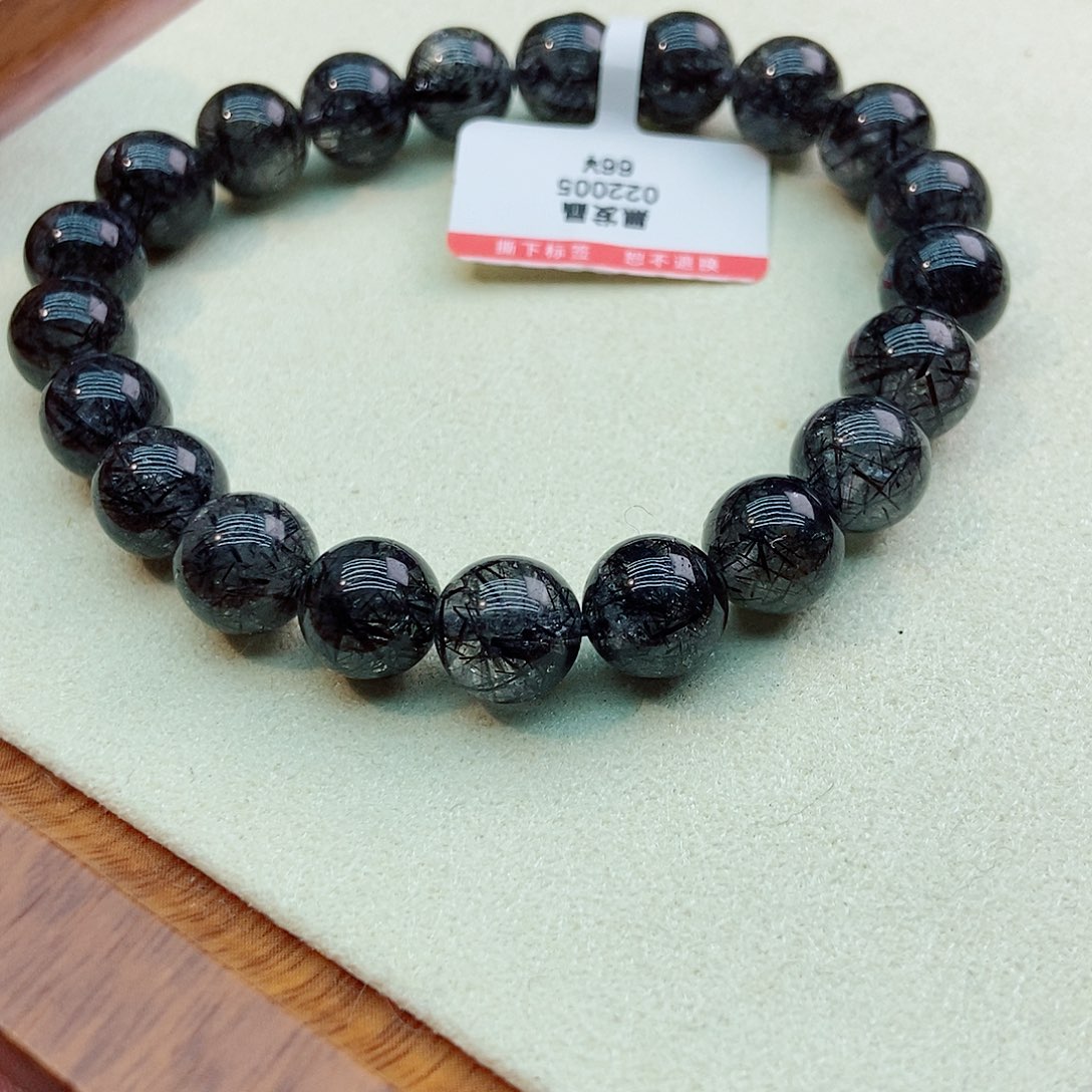 未镶嵌手链水晶黑发晶