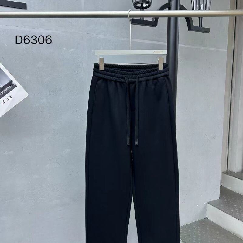 温柔瑶-男装冬季福利#加绒休闲百搭抽绳阔腿裤#6306（S码裤长101）