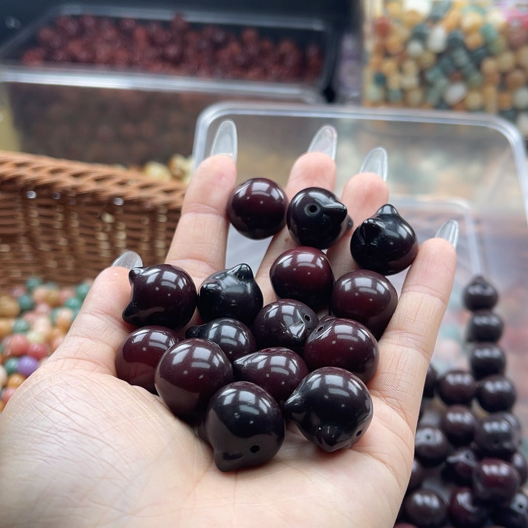 白玉菩提吊坠ʷ****ᕱq17mm/15颗