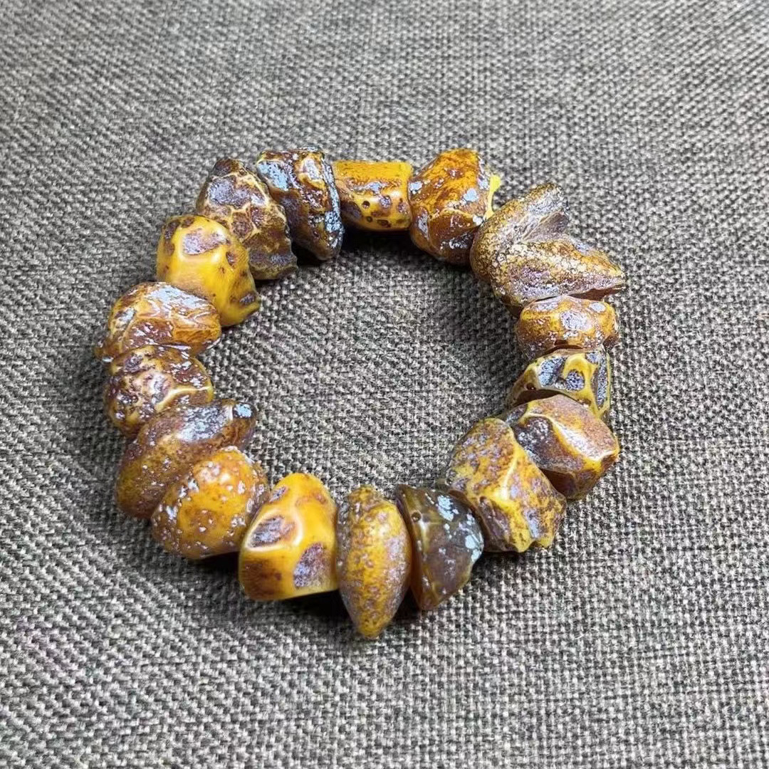 非金属珐琅手链 L324 nh随型不规则手串