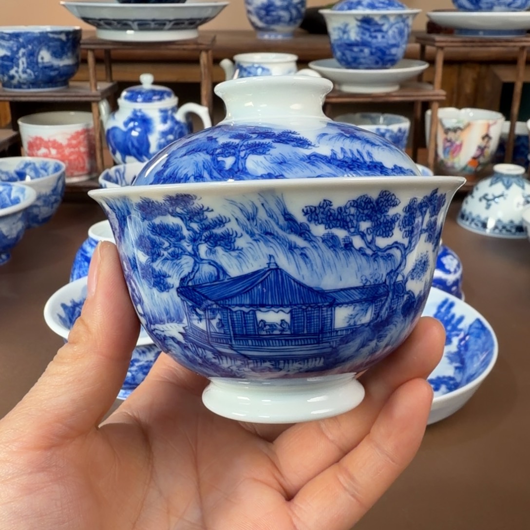 景德镇陶瓷手工手绘