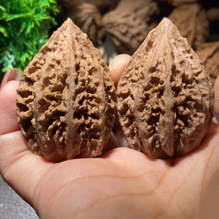 把件文玩核桃东北楸子小雪22