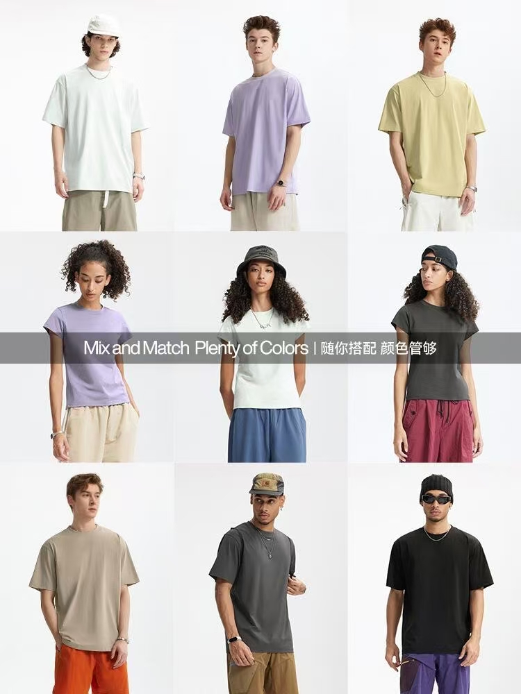 2024年贵气穿搭圆领不褪色卡通上衣时尚百搭中长款印花休闲