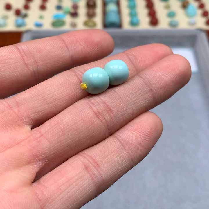 绿松石配饰未镶嵌