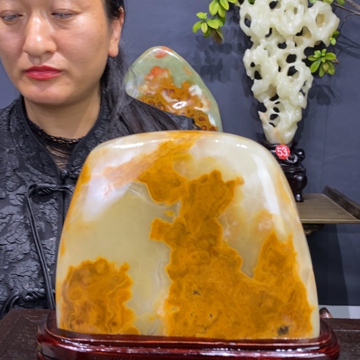 石材精品古青石摆件