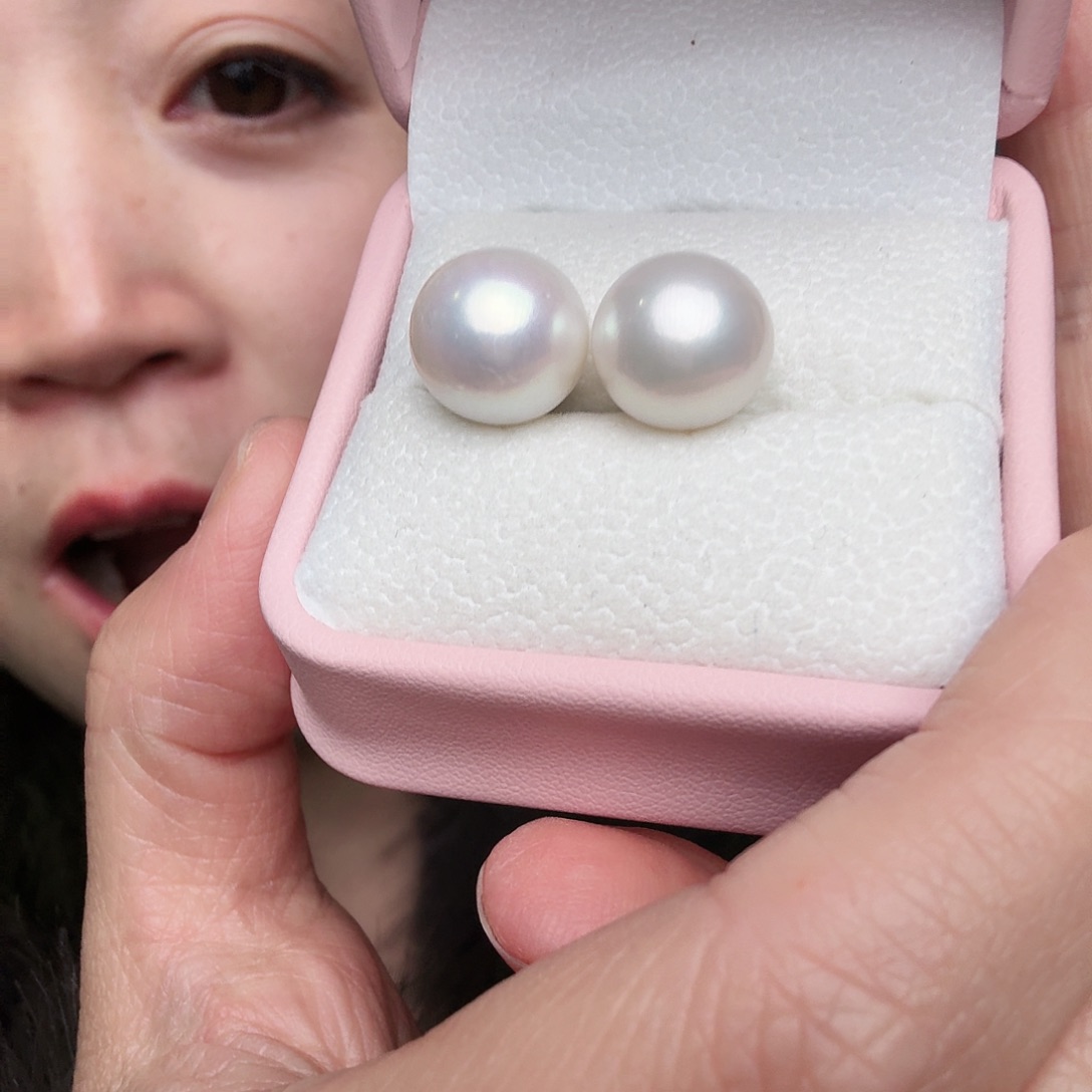 淡水珍珠项链银S925镶嵌