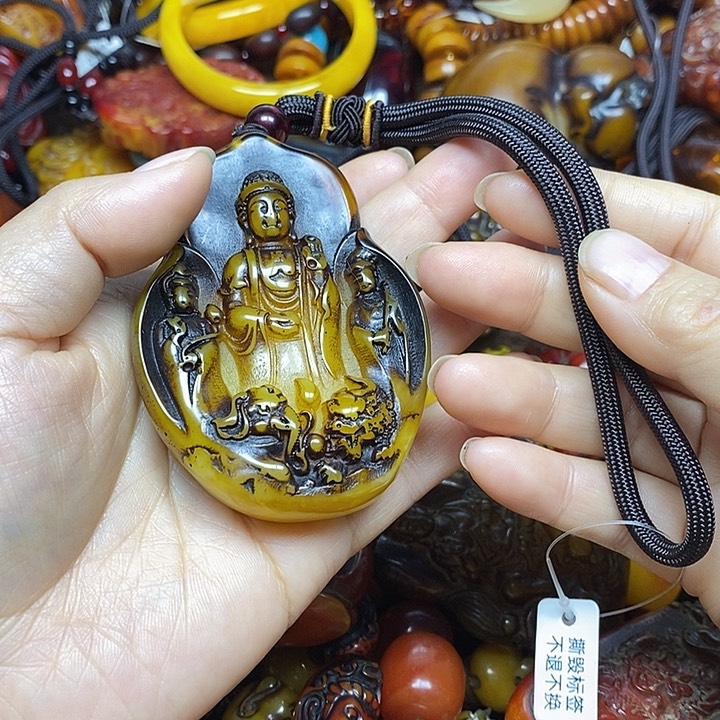 无非金属观音项链