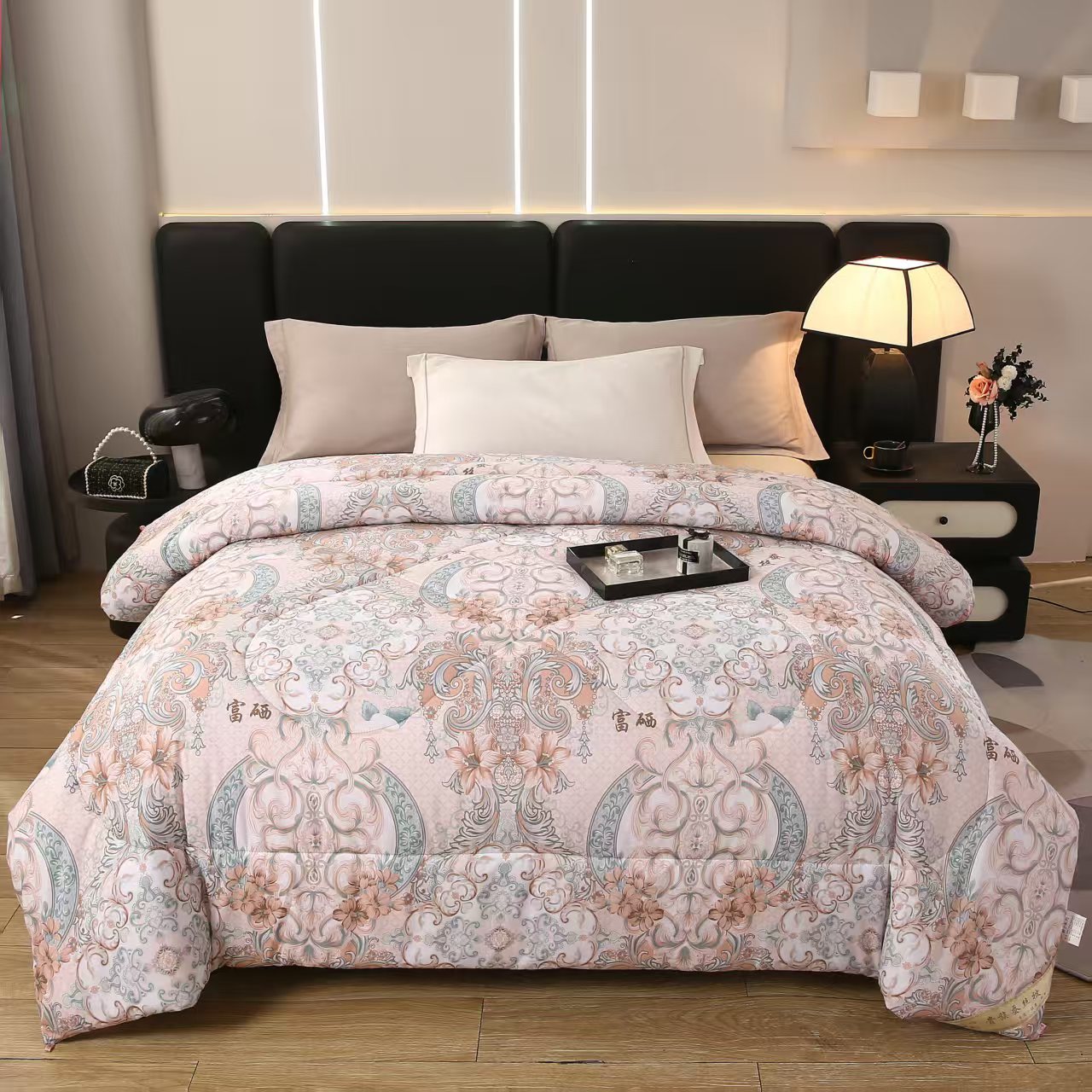 私人订制石墨烯富硒通脉黄金双人被-11.15