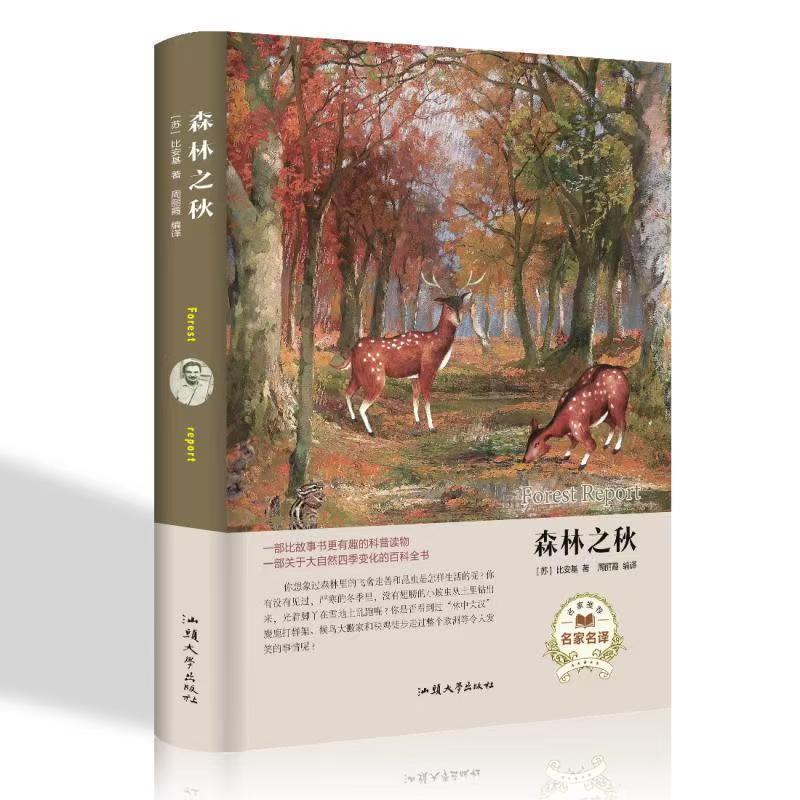 经典名著 森林之秋 硬壳精装青少年课外读物外国文学世界经典文学