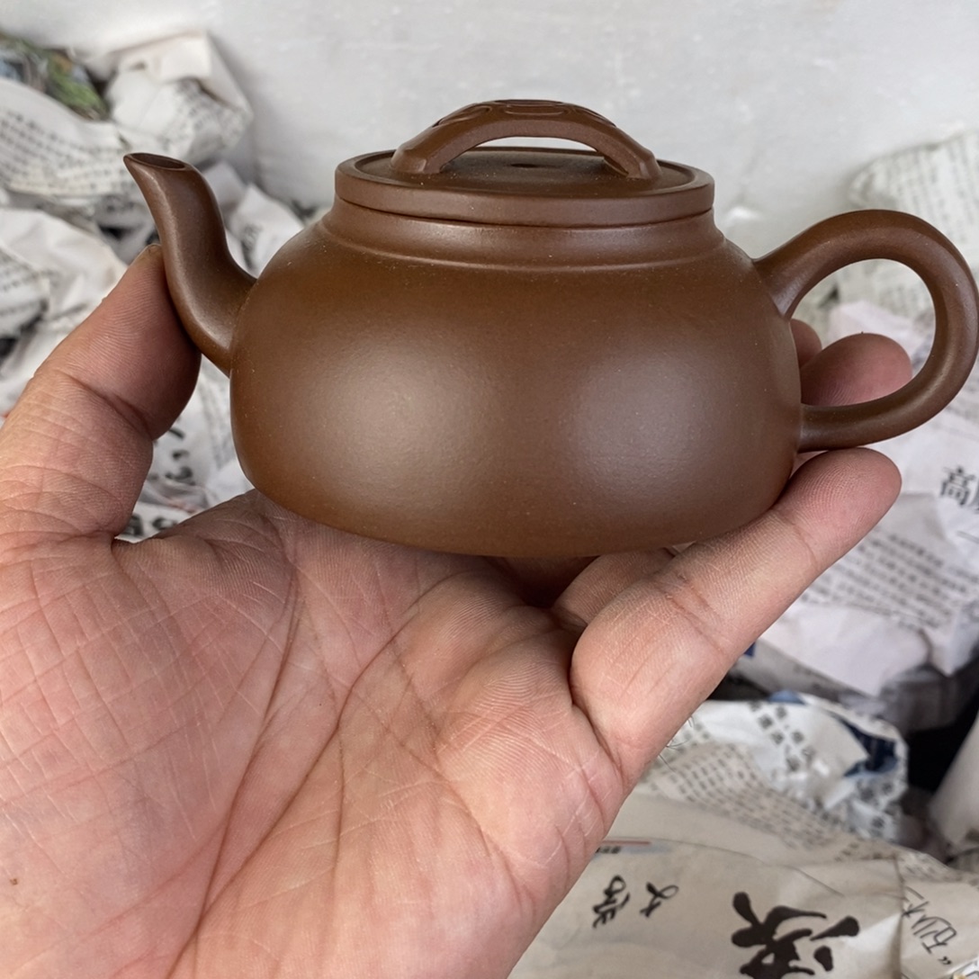 茶壶紫砂宜兴紫砂壶qq170cc