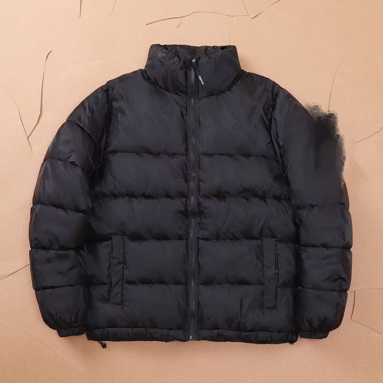 T美式冬季棉服男士保暖潮牌加厚冬季黑色外套爆款