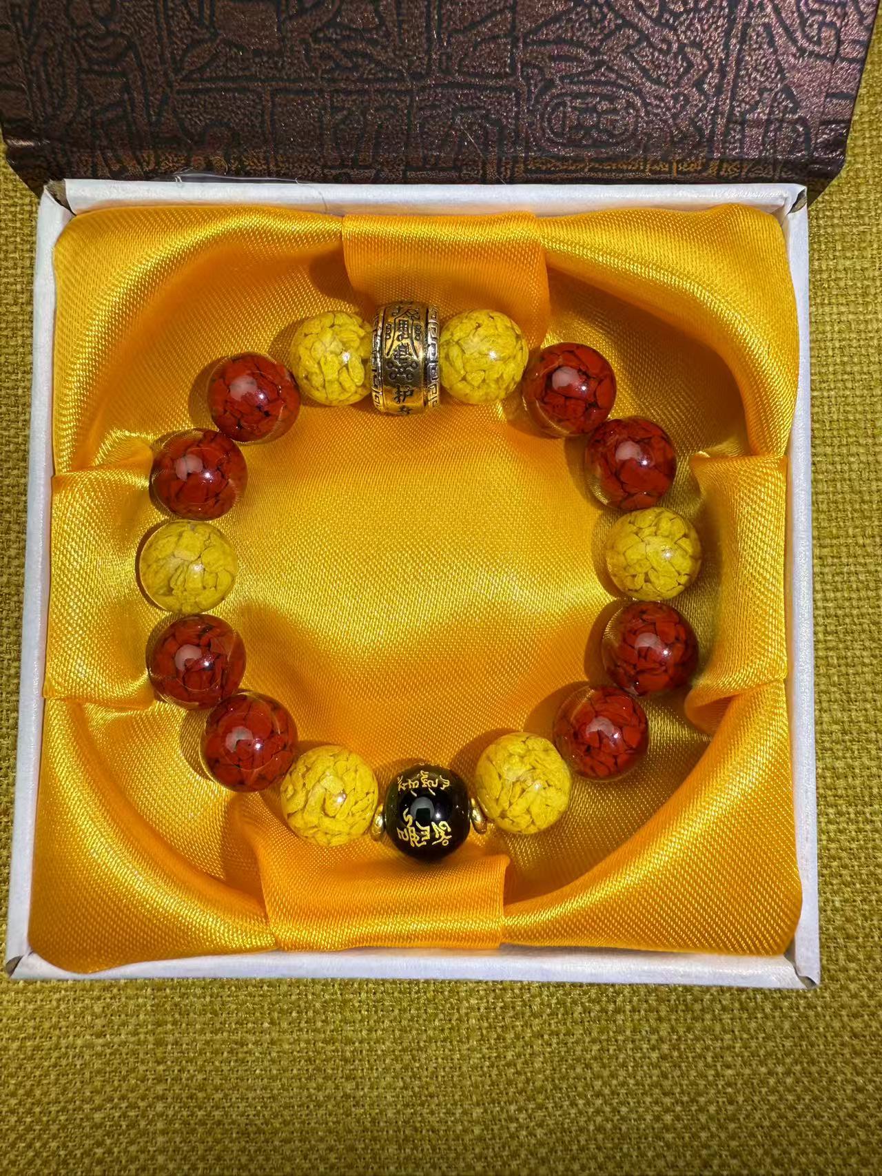 非金属珐琅手链 玉皇紫金砂手串