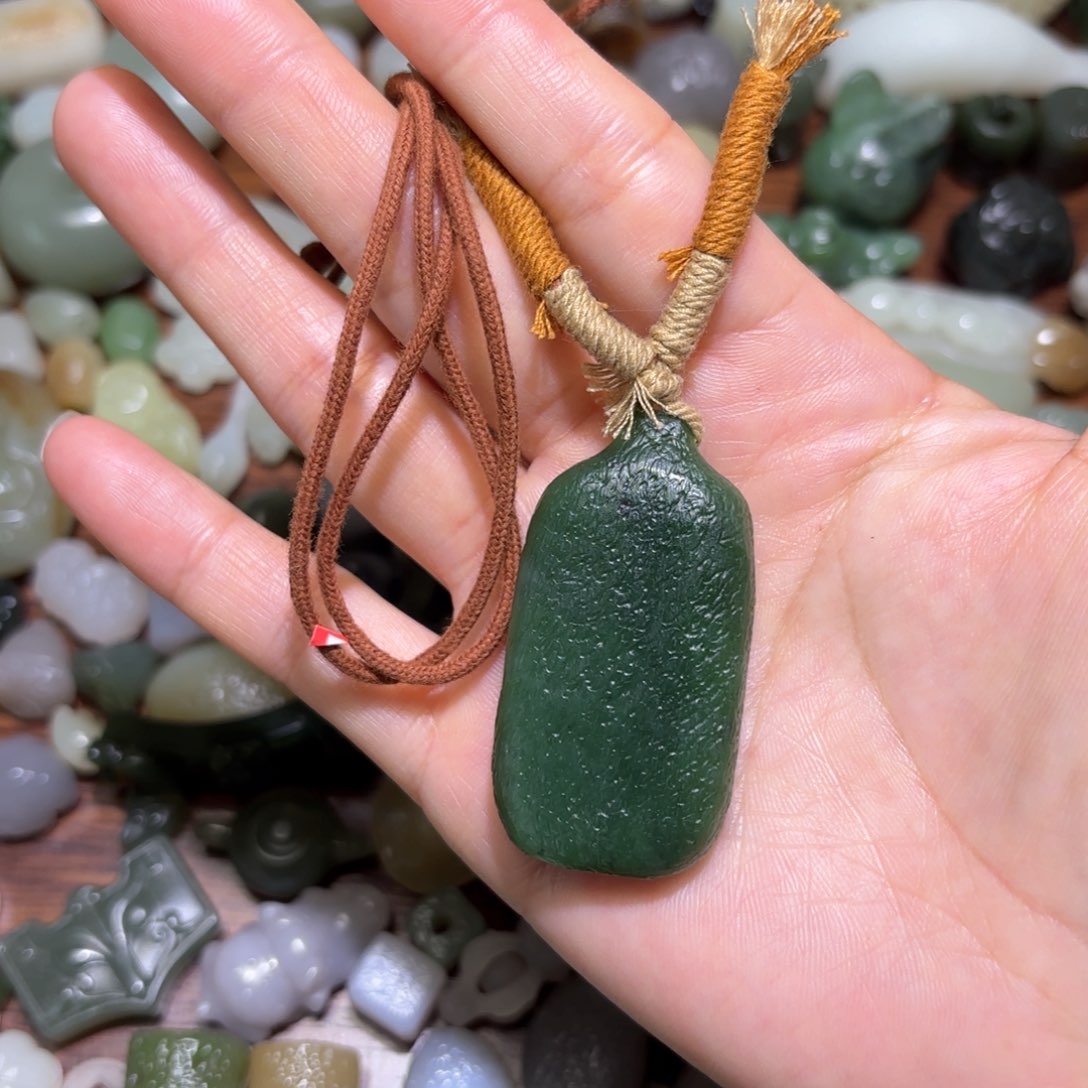 和田玉珠宝半成品未镶嵌