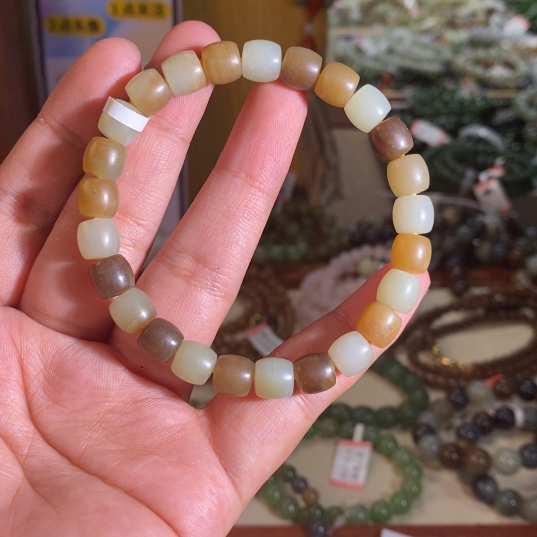 手链未镶嵌和田玉