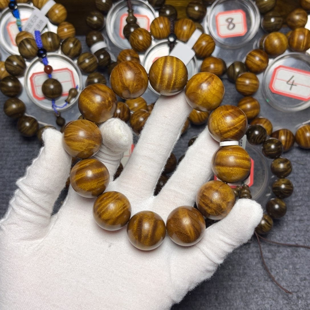 楠木（金丝楠）手串/手链枯木2.0龙胆238