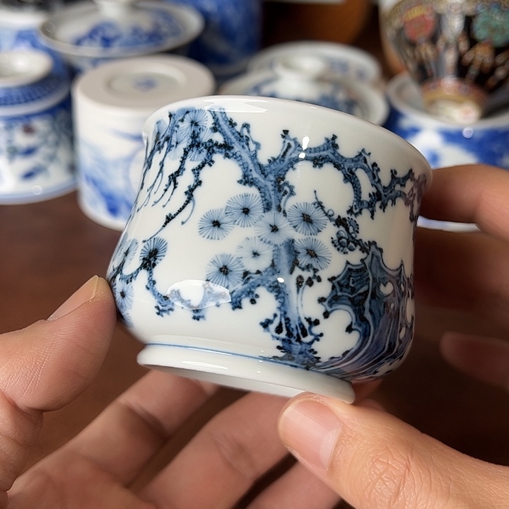 ！***瓷片景德镇全手工手绘陶瓷