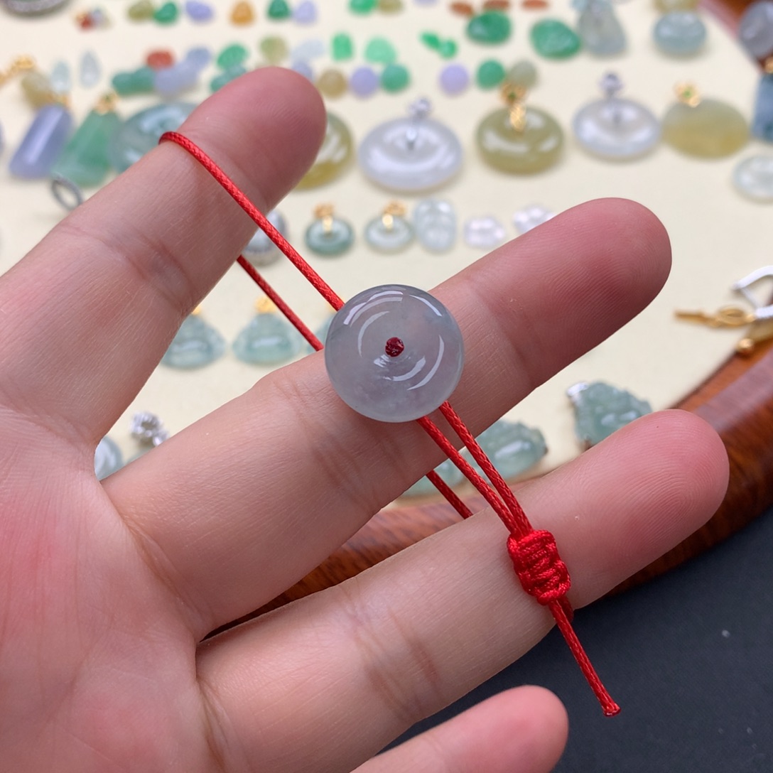 翡翠未镶嵌颈饰翡翠肉