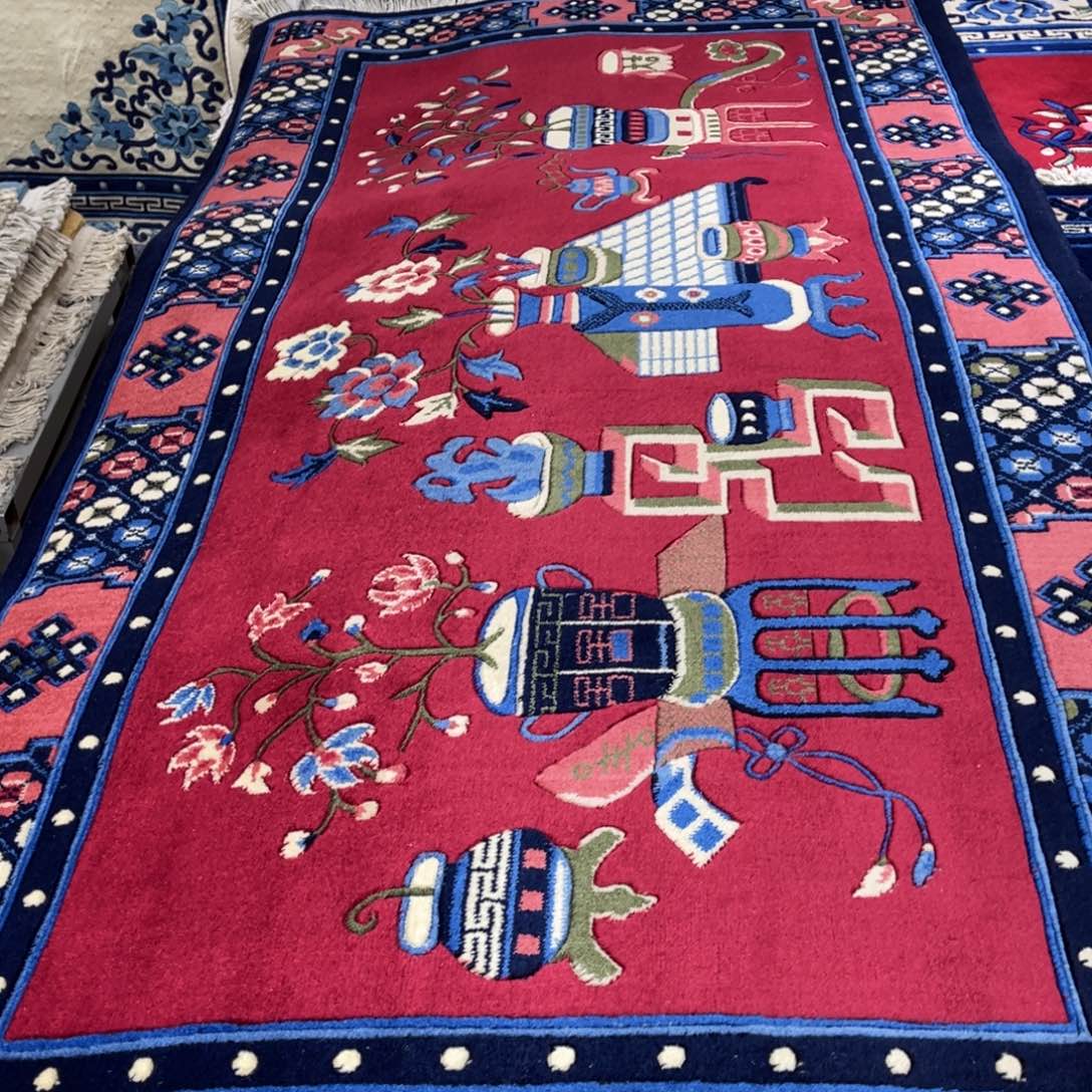 羊毛纯羊毛特价地毯1×2