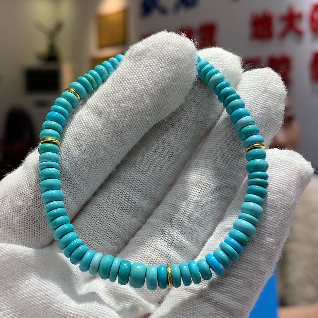 绿松石单圈未镶嵌
