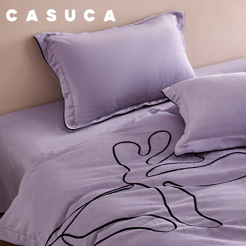 CASUCA 马蒂斯生态雪兔绒床品四件套
