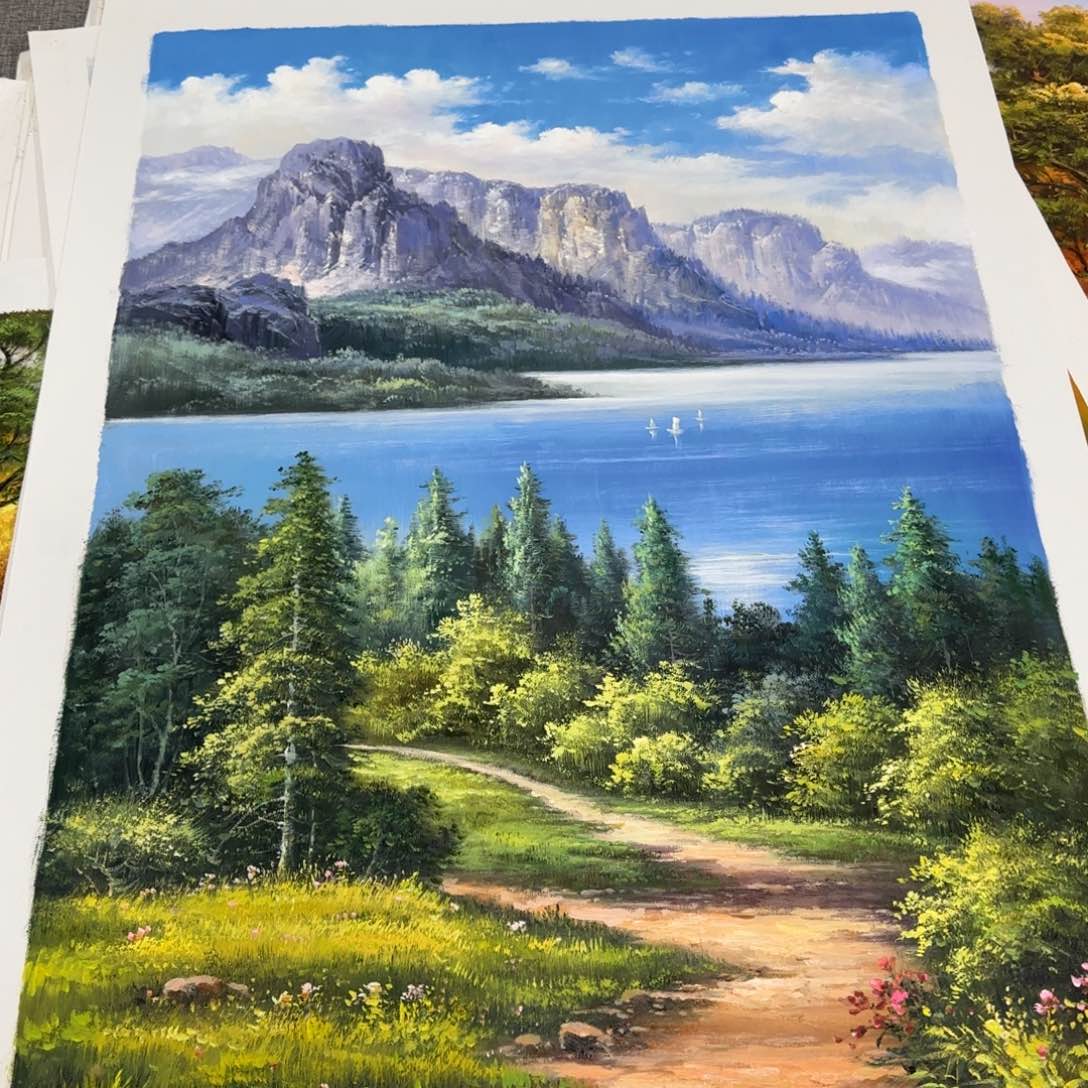 油画优惠活动开始了。