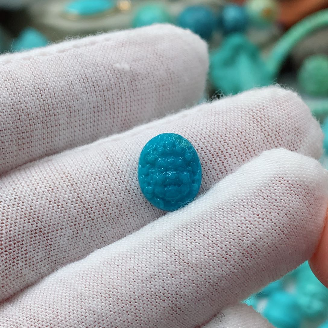 绿松石珠宝奇石未镶嵌