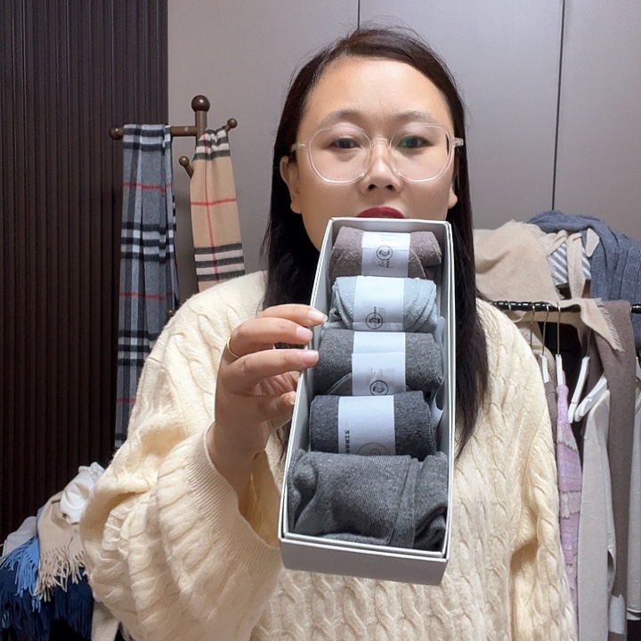 山羊绒袜子五双888888