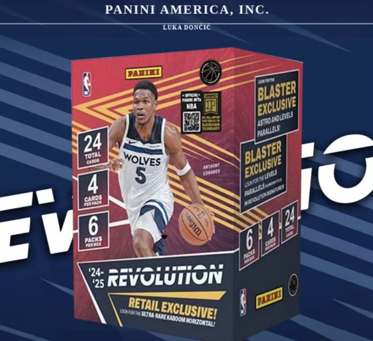 2024-2025 帕尼尼 革命手雷【下单默认代拆】