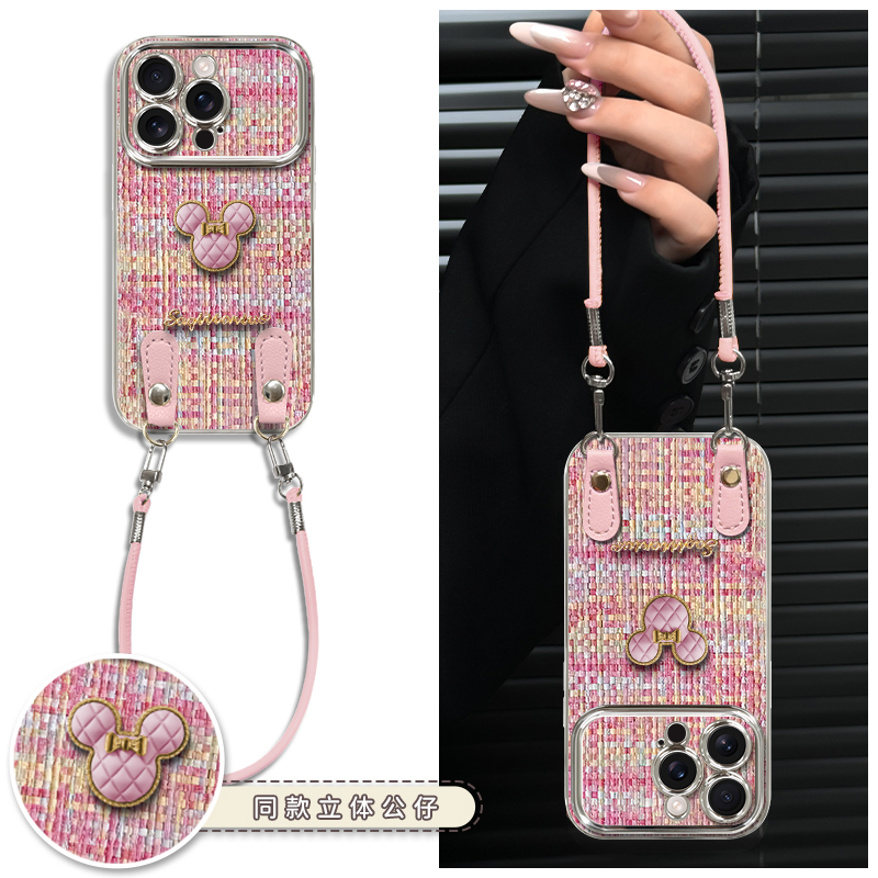 适用于苹果17华为OPPO小米VIVO新颖时尚6D大视窗DP手机壳AE0290