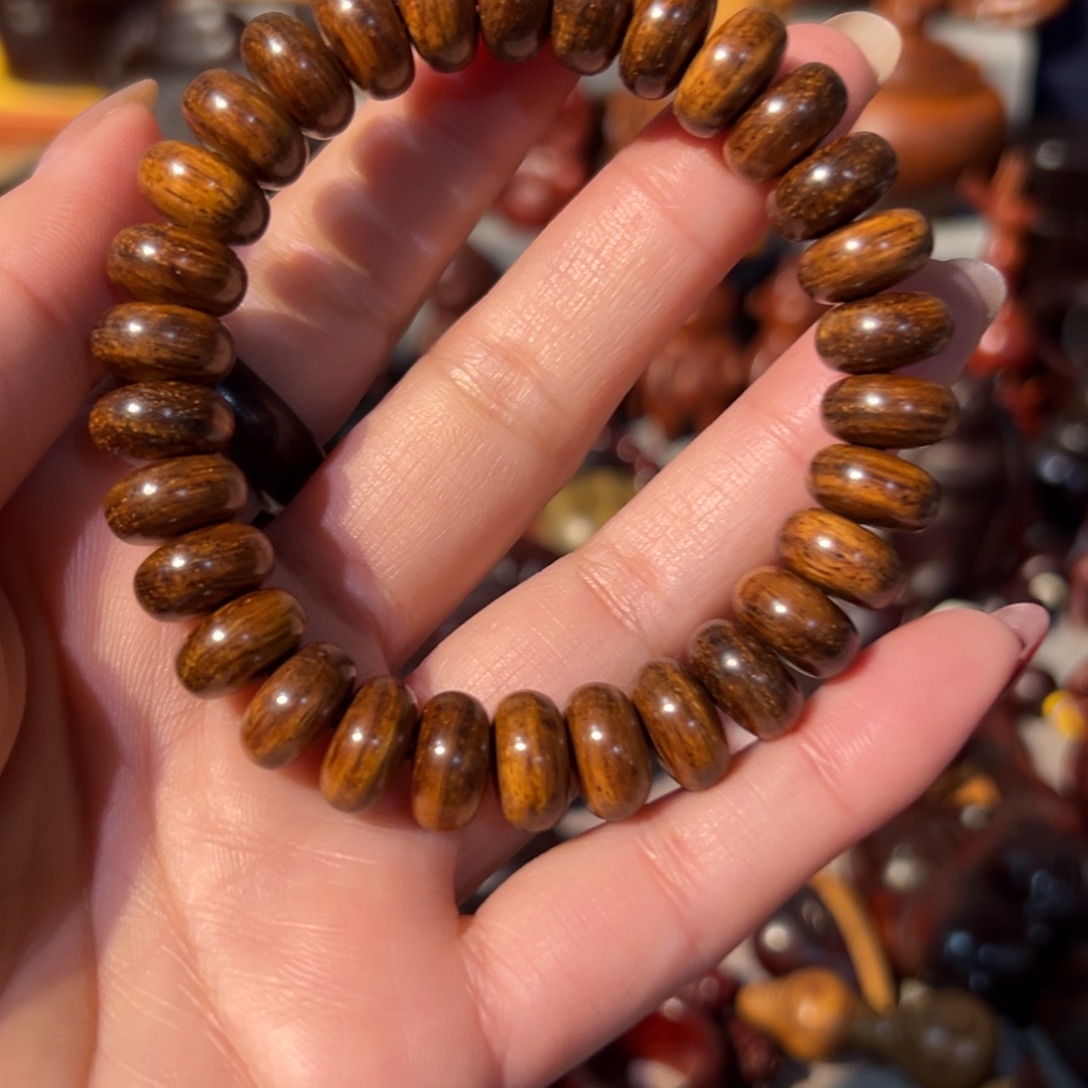 日***峰黄花梨/降香黄檀手串