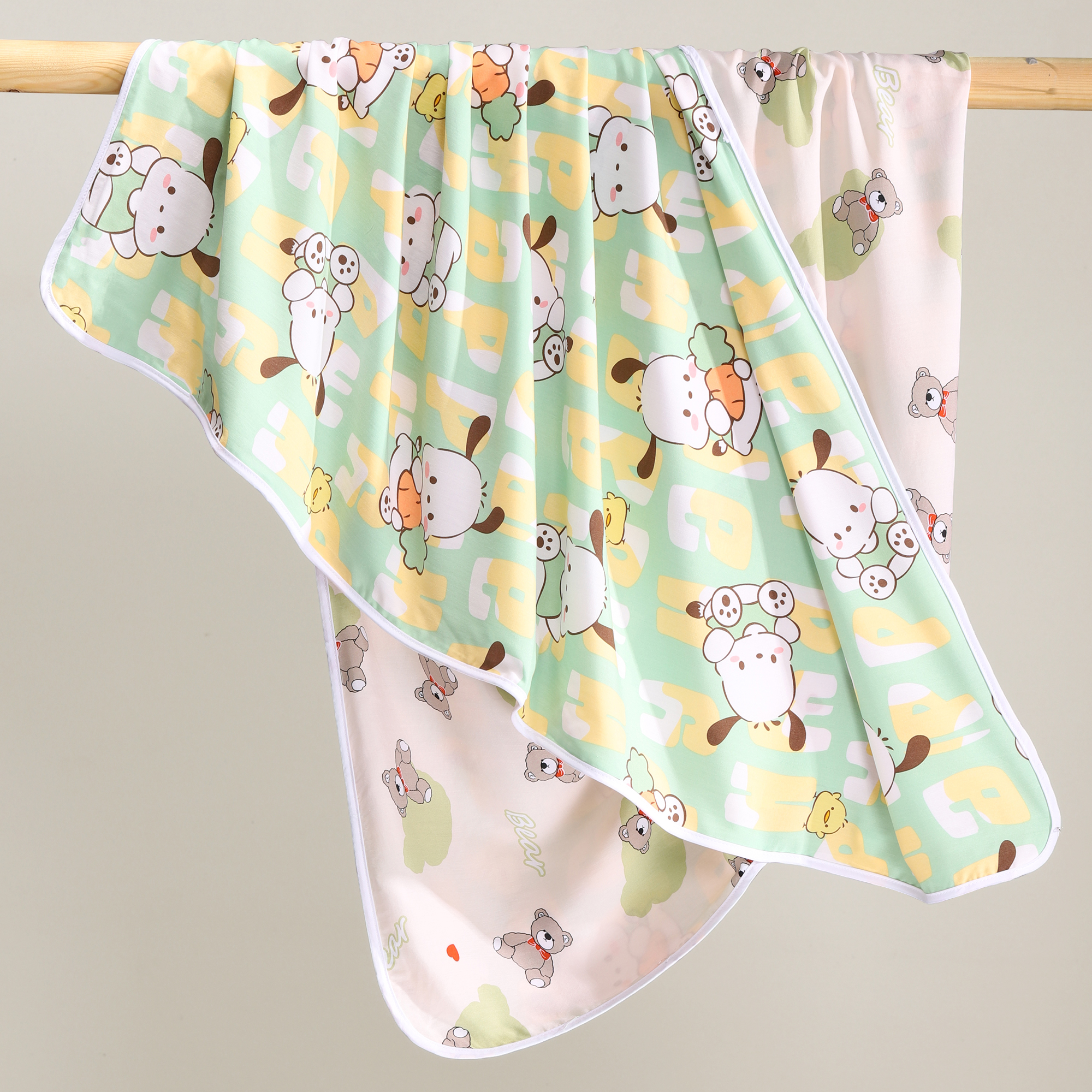 591393人造棉盖毯冷感薄盖被夏凉被空调被午睡毛巾被飞机航空沙发