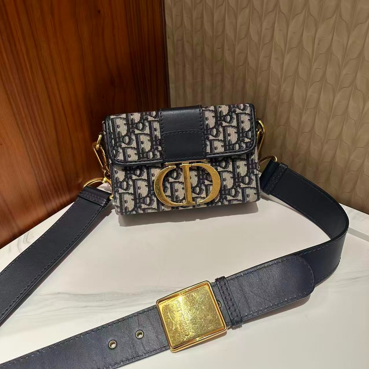 95新 DIOR/迪奥 乱乱子中古/女士/单肩包/111677