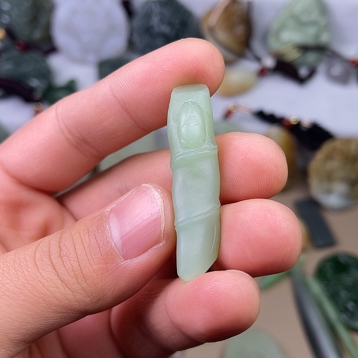 和田玉吊坠(不含链)未镶嵌