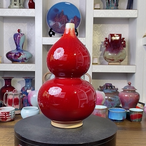 摆件禹州神后钧瓷原产地~