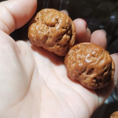 猴头核桃吊坠38蛤蟆头