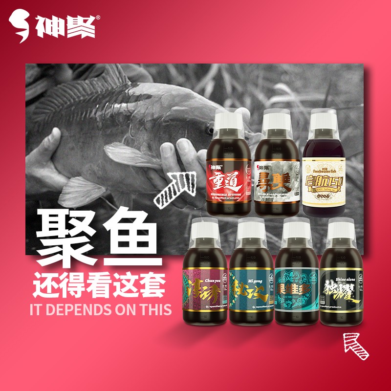 山西神聚指定系列启航独耀果维多专攻鲤鱼鲫鱼黑坑野钓适用