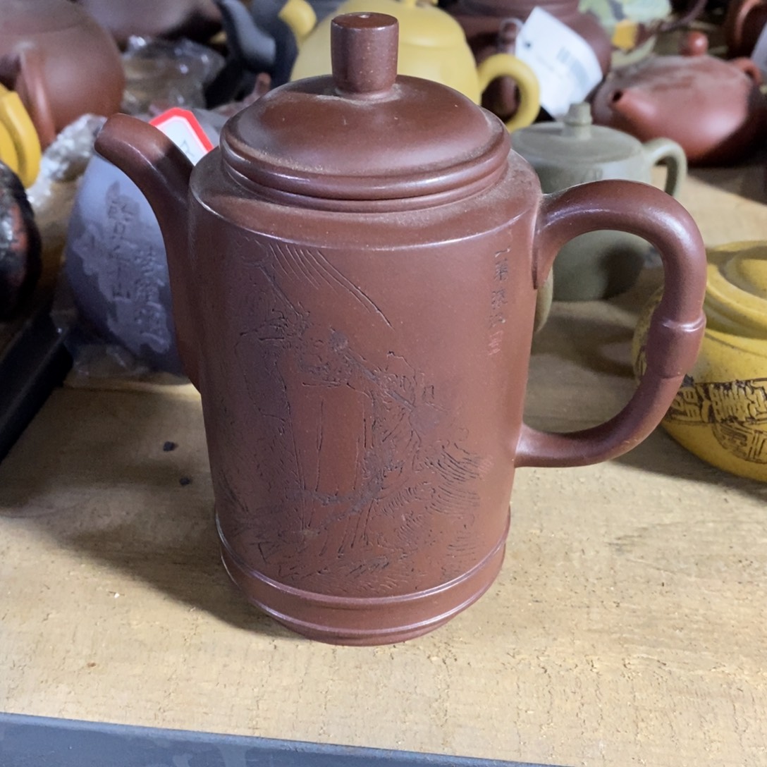 紫砂茶壶原矿手工136